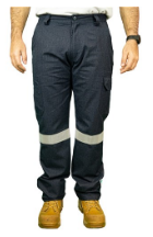 Trousers FLAREX FR HRC2 Modacrylic Inherent Ripstop CargoPants with Reflective Tape
