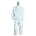 Overall Disposable Max Repel Plus Type 456 AntiStatic Cat 111 Risks Microporous Breathability  Liquid Resist 65gsm White