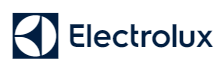 Embroidery ELECTROLUX Logo Front Left Hand Side Wearingon Charcoal and Blue Office ShirtsWHITE Logo