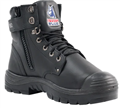 Boot Steel Blue Argyle Zip Met Nitrile Bump Cap PR Midsole