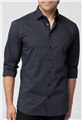 Shirt CITY COLLECTION Mens Xpresso Slim Fit Long Sleeve Shirt