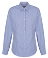 Shirt Gloweave Westgarth Womens Gingham Long Sleeve Shirt NAVY