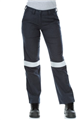 Trousers Womens FLAREX FR PPE2 HRC2 Modacrylic Inherent Ripstop Cargo with Silver Reflective Tape