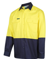 Shirt Heavyweight 190gsm 100 Drill Cotton Long Sleeve