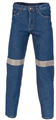 Jeans Denim Reflective Tape Stretched 1375oz