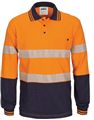 Polo Jersey HiVis Segment Tape Cotton LS
