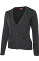 Cardigan Ladies Knitted Cardigan 50 Wood 50 Acrylic
