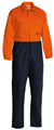 Coverall Bisley Cotton Drill 310gsm HiVis Two Tone Overall