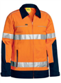 Jacket Bisley Drill Hi Vis 3M Taped With Liquid Repellent Finish