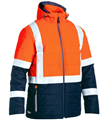 Jacket Bisley Puffer Taped HiVis Two Layer Shower proof Fabric