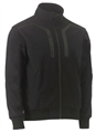 Jacket Bisley Premium Soft Shell Bomber 76 Nylon 24 Spandex Bonded With TPU Membrane   Fleece 320gsm