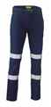 Trouser Bisley Mens Taped Biomotion Stretch Cotton Drill Work Pants  280gsm  97 Cotton 3 Elastane