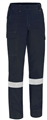 Trouser Bisley Womens Apex 240 Taped FR Ripstop Pant with Silver Reflective Tape