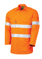 Shirt BOOL Mens Regular Weight PPE2 HRC2 FR Shirt With Loxy Fire Retardant Silver Reflective Tape