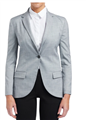 Jacket Ladies Classic Fit Linen Look Half Lined Corporate Jacket  GREY