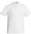 Polo Shirt Mens NNT Antibacterial Polyface White Short Sleeve Polo Shirt