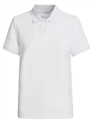 Polo Shirt Ladies NNT Antibacterial Polyface White Short Sleeve Polo Shirt