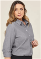 Shirt Ladies NNT Corporate Cotton Chambray Long Sleeve Relaxed Shirt