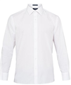 Shirt Mens Van Heusen Euro Tailored Fit Long Sleeve Business Shirt