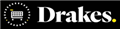 Embroidery DRAKES Logo Upper Front Centreon BLACK ApronKS117 Yellow Black  White Logo
