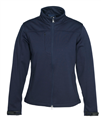 Jacket Ladies Soft Shell 100 Bonded Polyester NAVY