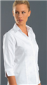 Shirt JOHN KEVIN Style 100 Womens 34 Sleeve Poplin Business Shirt