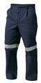 Trousers King Gee Drill Pants with Silver ReflectiveTape