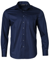 Shirt Barkley Mens Long Sleeve Shirt 60 Cotton  40 Polyester With Easy Care