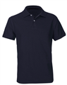 Polo Neon Mens Slim Fit PolyCotton UPF Rating  Excellent 65 Polyester 35 Cotton NAVY