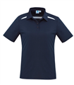 Polo Sonar Ladies Biz Cool 80 Polyester 20 Cotton Backed 185gsm  CottonPolyester Short Sleeve UPF Rating Excellent