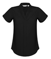 Shirt Madison Ladies Shirt Sleeve Blouse 100 Mechanical Stretch Polyester