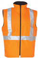 Vest Reversible With Silver Reflective Tape