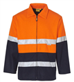 Jacket Bluey HiVis  Silver Refective Tape  550gsm