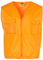Vest HiVis with Zip front and ID  Pocket