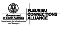Embroidery Government of South Australia Department for Infrastructure and Transport Logo  FLEURIEU CONNECTIONS ALLIANCE Logo Front Right Hand Side 