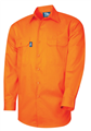 Shirt Drill 160gsm Lightweight Vented Long Sleeve Hi Vis Drill Shirt