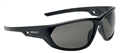 Spec Bolle Komet Smoke Lens Safety Spec with Ultra Wrap Around Black Frame and AntiScratch Coating