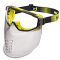 Goggle Bolle Universal Goggle PC Clear Platinum Top Bottom Indirect Vented with Foam  Mouthguard
