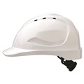 Hard Hat White V9 Vented With Adjustable Ratchet New Viterra Logo