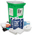 Spill Kit Pratt Oil and Fuel 240 Litre Economy Spill Kit with White Lid
