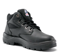 Boot Steel Blue Whyalla Safety Lace Up Padded Back