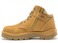 Boot Steel Blue Parkes Short Ankle with Zip Wheat