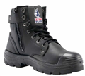 Boot STEEL BLUE Argyle Zip Sided With Outer Bump Cap
