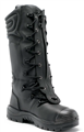 Boot Steel Blue Telfer Black Lace Up Zip Front 350mm Nitrile Sole Bumper