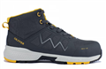 Jogger OLIVER Grey Jogger Ankle Boot Lace Up with Composite Toe  GreyYellow