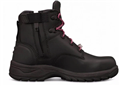 Boot OLIVER Ladies Black  Lace Up Water Resistant