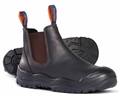 Boot Mongrel Elastic Sided Oil Kip Leather with Scuff Cap