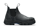 Boot Blundstone RotoFlex Black Water Resistant Platinum Leather Elastic Sided Safety Boot with Nitrile Rubber Sole