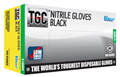 Glove Nitrile Disposable BLACK  Lightning Box 100 Size XL