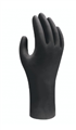 Glove Disposable Black 100 Biodegradable Single Use Nitrile AntiStatic Powder Free  240mm Long x 010mm Thick  Pack 100